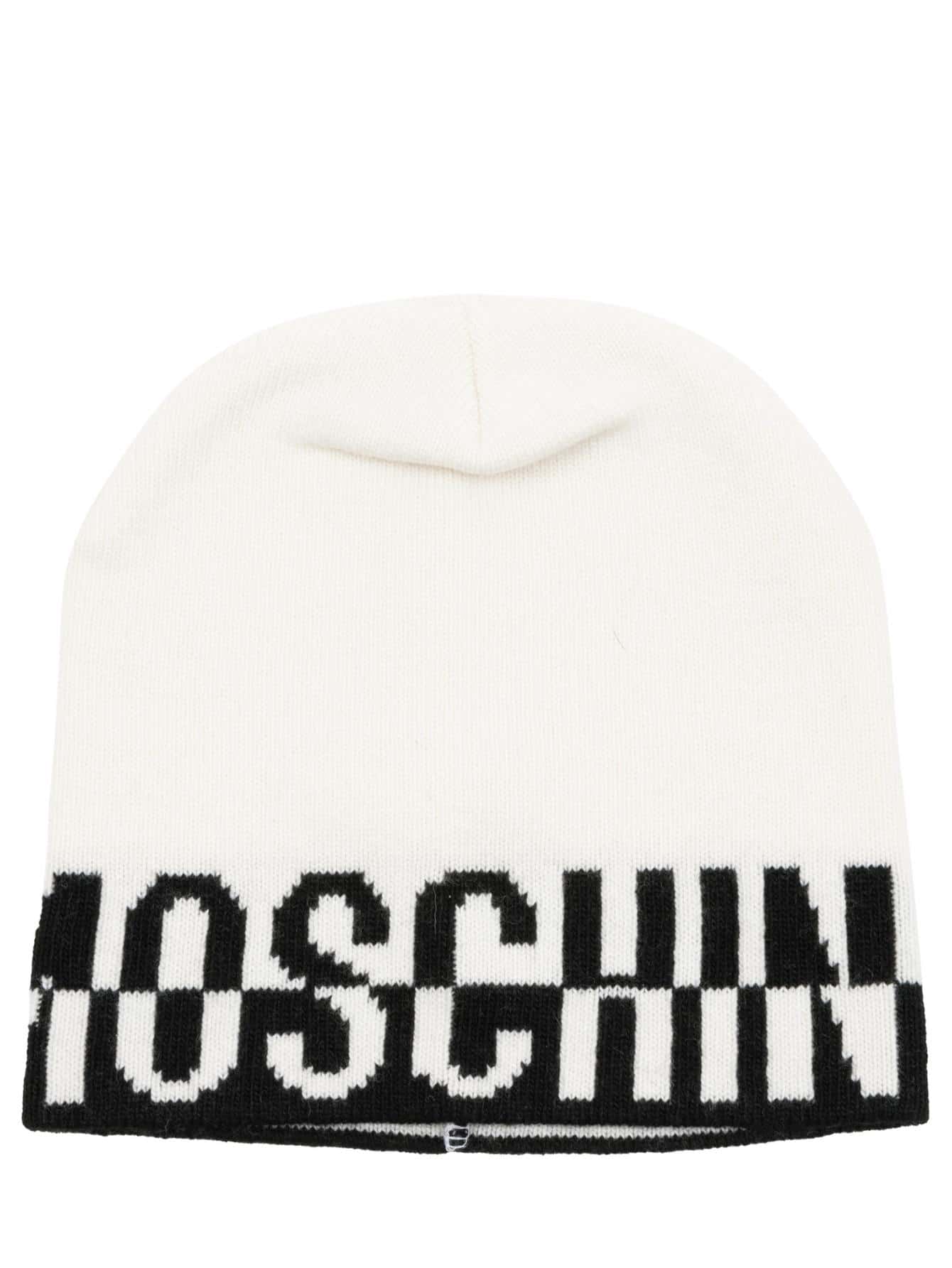 moschino beanie women's