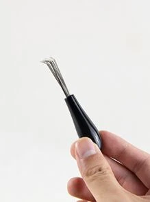 黑色不锈钢梳子清洁器、卷发梳清洁爪、头发清洁工具、梳子脱毛器、家庭沙龙用清洁产品发刷、发刷、梳子、美发工具、理发沙龙用美发产品及配件美容旅行必需品、返校、旅行度假必需品、女士发饰、刷子、发刷、边缘刷、刷头发、发梳、梳头发、顺发刷、球刷、迷你发刷、发刷套装、木梳、发刷、刷子、梳子、光滑后刷、发刷、边缘刷、刷头发、发梳、发刷套装、梳头发、迷你发刷、顺发刷、发刷、头发、配件、美发产品、美发工具、美发用品、护发、卷发刷、理发师、理发配件、美发设备、旅行必需品、旅行必需品、发型、美发 - 黑色 - 查看 6