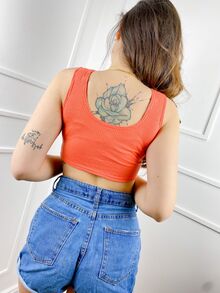 Women Tops - 黑色 - 查看 2