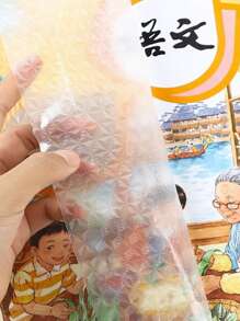 5pcs Clear Self-adhesive Book Cover - Clear - View 6