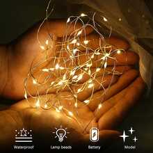 10 Pack Fairy String Lights (Battery Operated, For Wedding Table Decoration, Centerpieces, Crafts) - 3 m - View 2