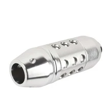 1pc Red Automatic Shift Knob Shifter Lever Head With Button, 11cm Universal Gear Stick Shift Knob Head - Red - View 3