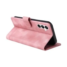 Valentines One Pink Business Use Pu 6th Generation Wallet Style Phone Case With Card Slot, Magnetic Closure Flip Cover Waterproof Shockproof Anti-Fall Scratch Resistant - Pink - View 5