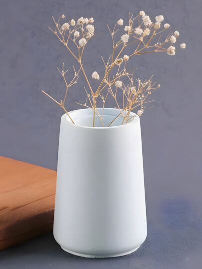 Diy圓柱形花瓶矽膠模具,適用於家居裝飾、禮物、石膏水晶樹脂模具