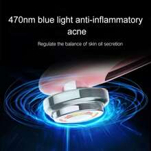 Rf射頻面部提昇機ems微電流面部皮膚緊緻按摩器led光子嫩膚美容儀