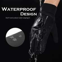 Winter Thermal Gloves For Men And Women, Windproof And Non-Slip Gloves, Warm Touch Screen Gloves For Outdoor Running, Cycling, Driving