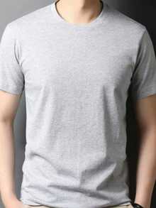 Men T-Shirts - Màu Xám nhạt - Xem 2