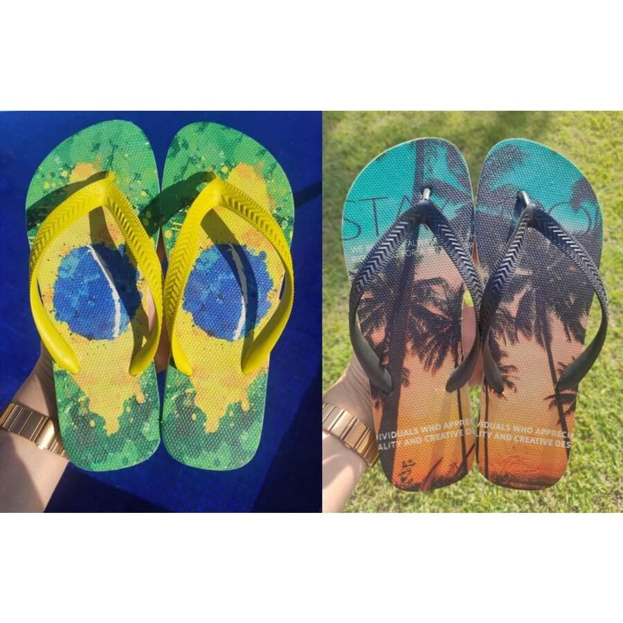 Men Sandals - 青檸色 - 查看 1