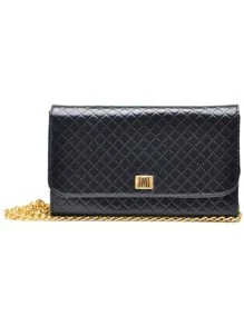 Bolsa Feminina Transversal Balada Festa Corrente Matelassê Com Tampa Pequena