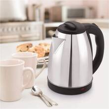 Teapot Coffee Maker Electric Kettle 2 Liter Stainless - Silver - View 6