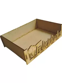 Divina Creacion Charola Desayuno Sorpresa FELICIDADES - Beis - Ver 3