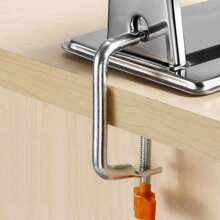 Bestfer Máquina de Macarrão Massa Profissional c/ Cilindro Removível Inox com Manivela 3 Tipos BFH1570 - Prata - Visão 4