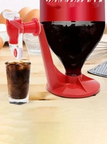 Dispensador De Agua Invertido - Dispensador De Soda Casera Para Bebidas Carbonatadas De Gran Volumen - Innovador Dispensador De Agua Pequeño - Rojo - Ver 2