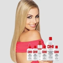 CHI SILK INFUSION 2 oz (CHI0302) - Silk Reconstructing Complex - Strengthens, Smooths, and Protects Hair - Thermal Styling Treatment - Adds Shine & Eliminates Frizz, Suitable for All Hair Types - Salon-Quality Results at Home - 3 bottles