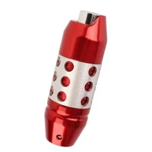 1pc Red Automatic Shift Knob Shifter Lever Head With Button, 11cm Universal Gear Stick Shift Knob Head - Red - View 1