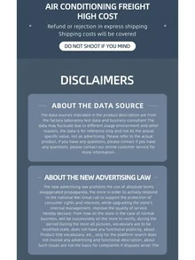 Portable Air Conditioner, Mini Mobile Camping Tent Ac Cooling Fan With Voice Control, Wifi, Intelligent, Low Noise - White - View 10