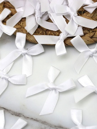 (50 Pieces/Bag) 4cm Ribbon Bow With Various Colors For Gift Decoration And Making Hairpin Headwear Back To School Valentine Day