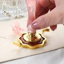 3cm Niêm phong Phụ kiện Con dấu bằng sáp Hình dạng Love DIY Công cụ Lời mời Thiệp mừng Lễ cưới Tạo kiểu Thiết kế - Vàng - Xem 1