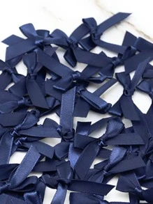 (50 Pieces/Bag) 4cm Ribbon Bow With Various Colors For Gift Decoration And Making Hairpin Headwear Valentine Day