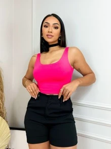 Women Tank Tops & Camis - Pink - View 2