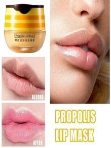 Balsamo de Miel Tarro Hidratante para Labios Secos - Amarillo - Ver 1