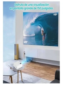 mini Proyector Full Hd 1080p Eo Safe Imports Blanco - Ver 3