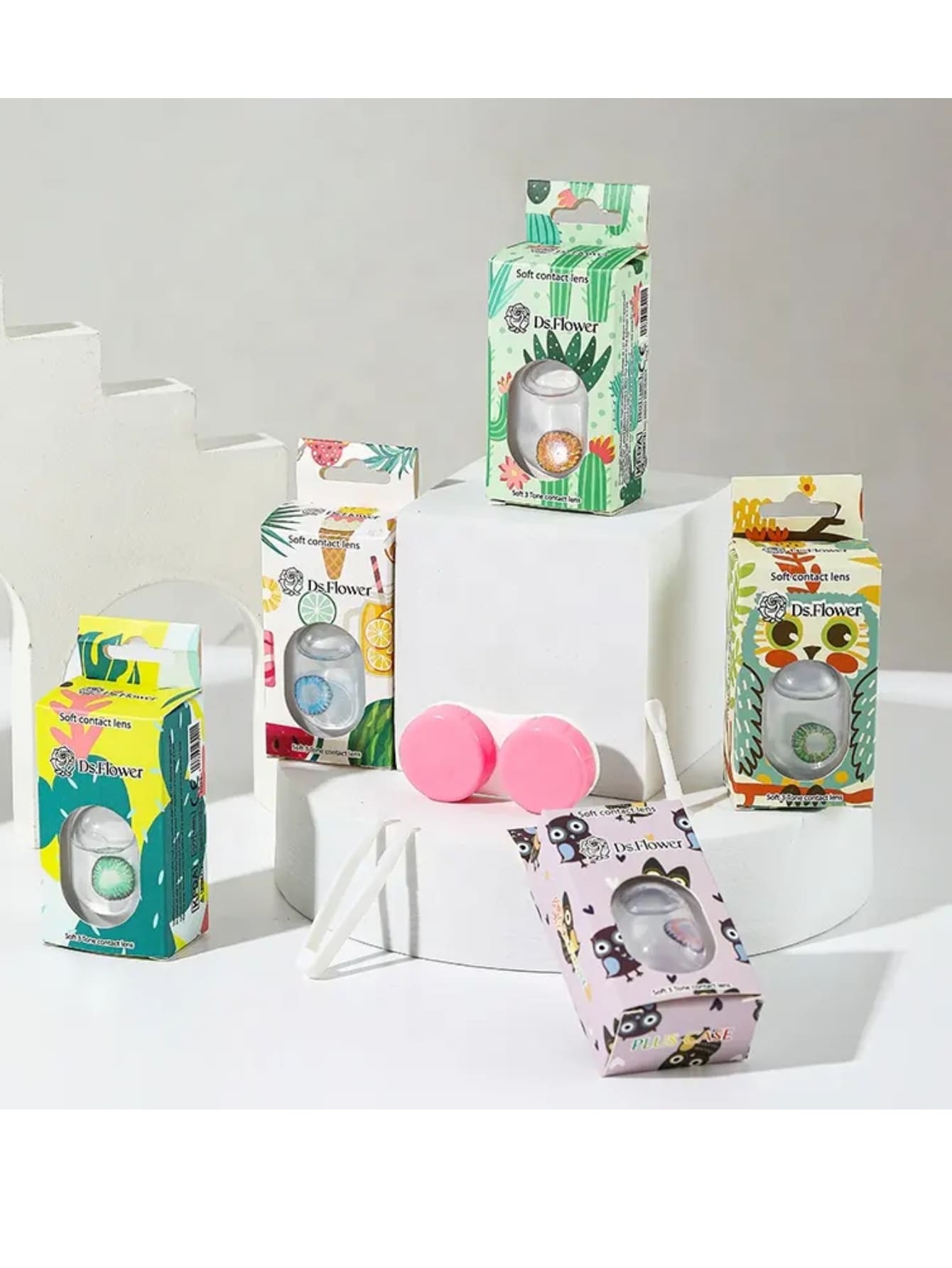 Lentillas de colores nuevos, lentillas de contacto, lentillas de colores nuevos, lentillas bonitas, - Verde - Ver 1