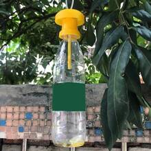 Trái cây Cây bắt ruồi Nhựa Vàng Drosophila Cạm bẫy Côn trùng Điều khiển Đối với Nông trại Vườn cây ăn trái - Màu vàng - Xem 2