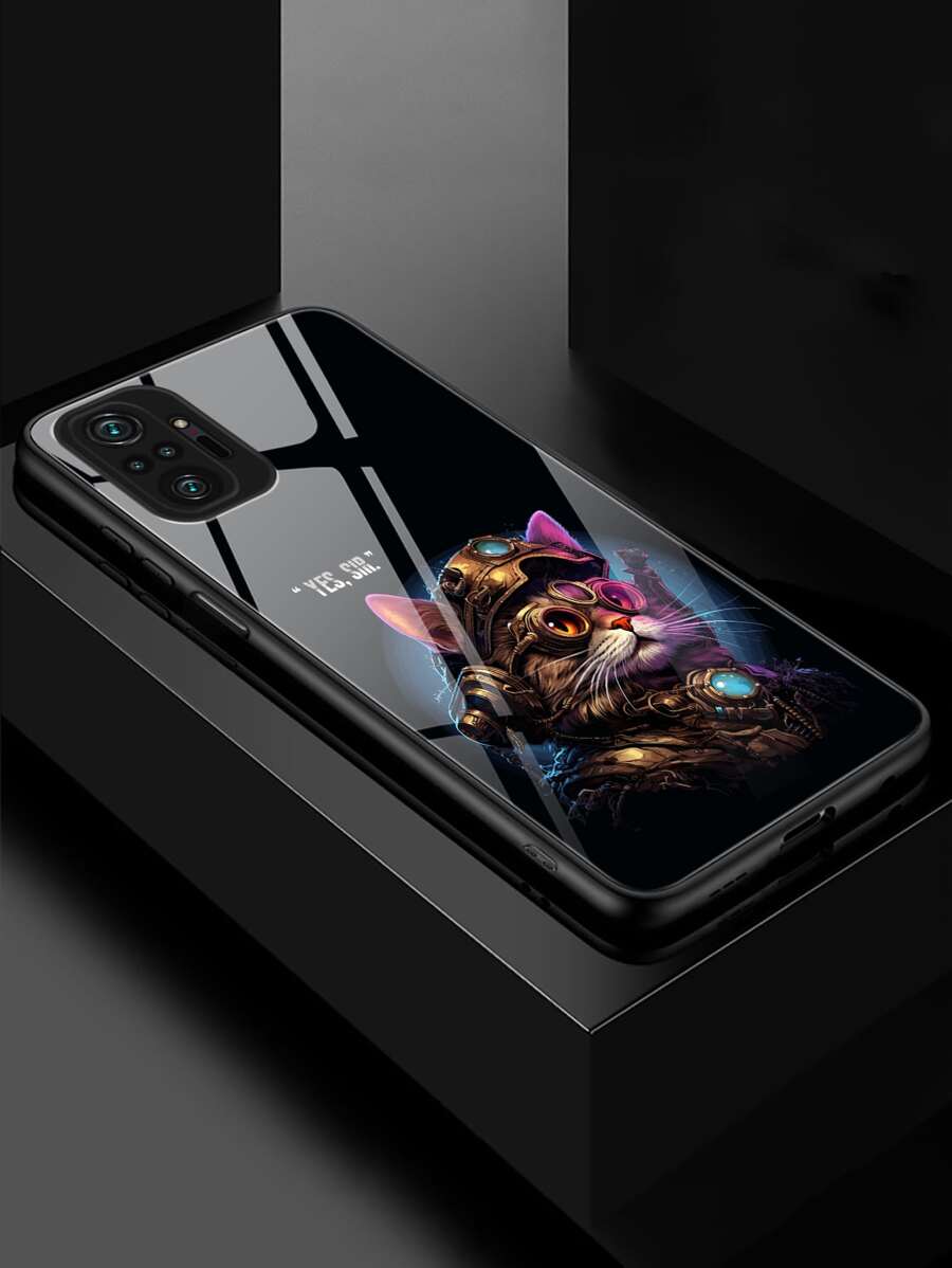 兼容紅米、小米玻璃手機殼 - 彩色 - 查看 1