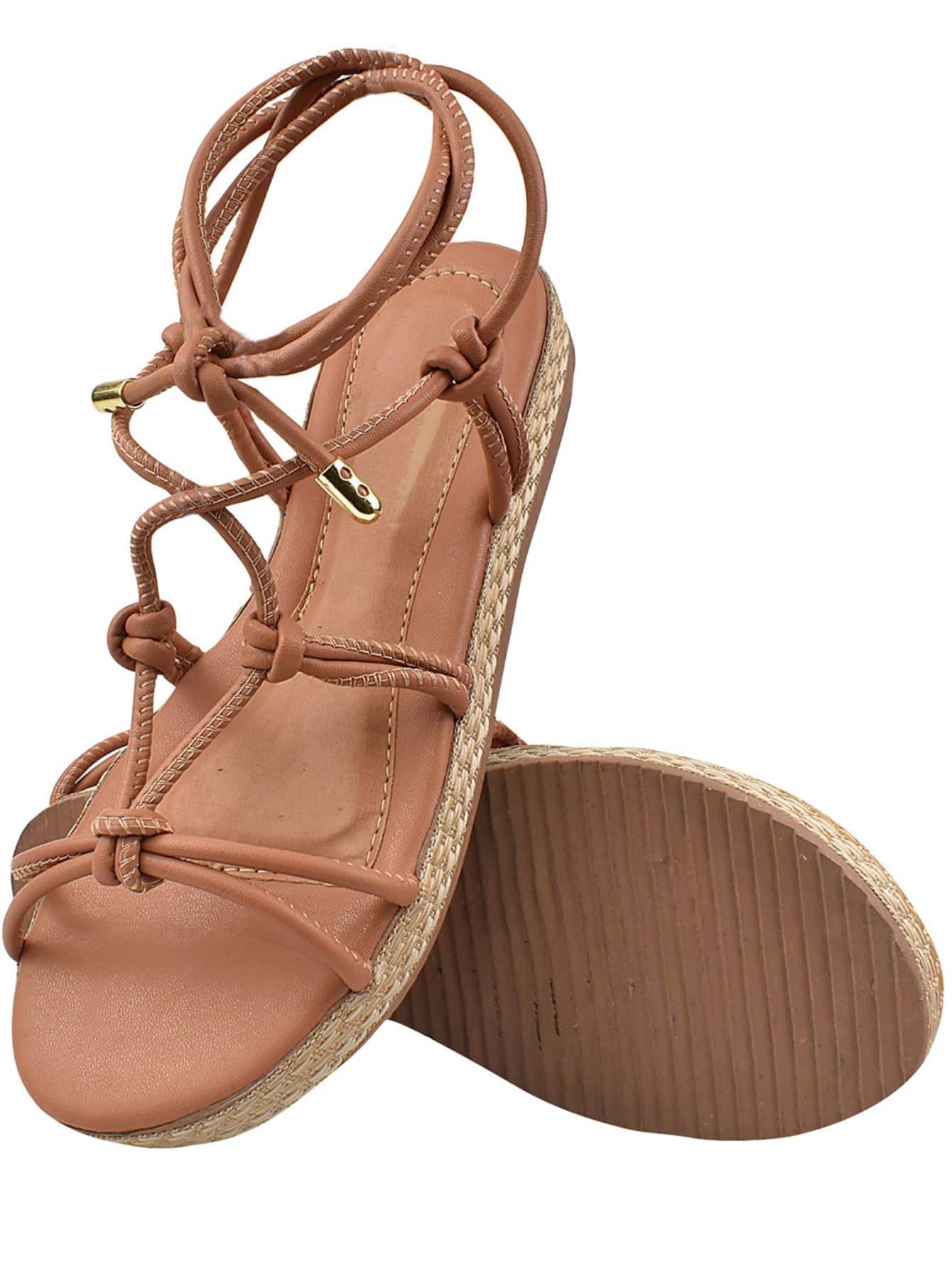 Women Flats - Màu hồng gỉ - Xem 1