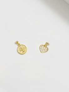 1入組真925純銀4A級別方晶鋯石吊墜項鍊優雅女性女孩首飾類最好禮物適用於生日週年紀念日假期新年聖誕