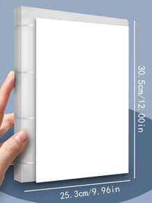 1pc 4-Ring A4 Loose-Leaf Binder,Back To School,School Supplies
