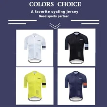 2023年raudax男士自行車短袖單車上衣,自行車上衣裝套件mtb騎行服,三項全能自行車衣,男士運動服 - 寶藍色 - 查看 8