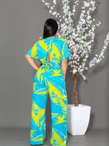 Women Two-piece Outfits - 綠色 - 查看 2