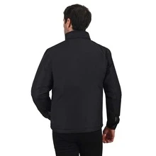 Chamarra Cazadora Elegante Hombre Termica Tallas Extras - Negro - Ver 2