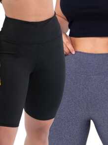 Women Shorts - 彩色 - 查看 2