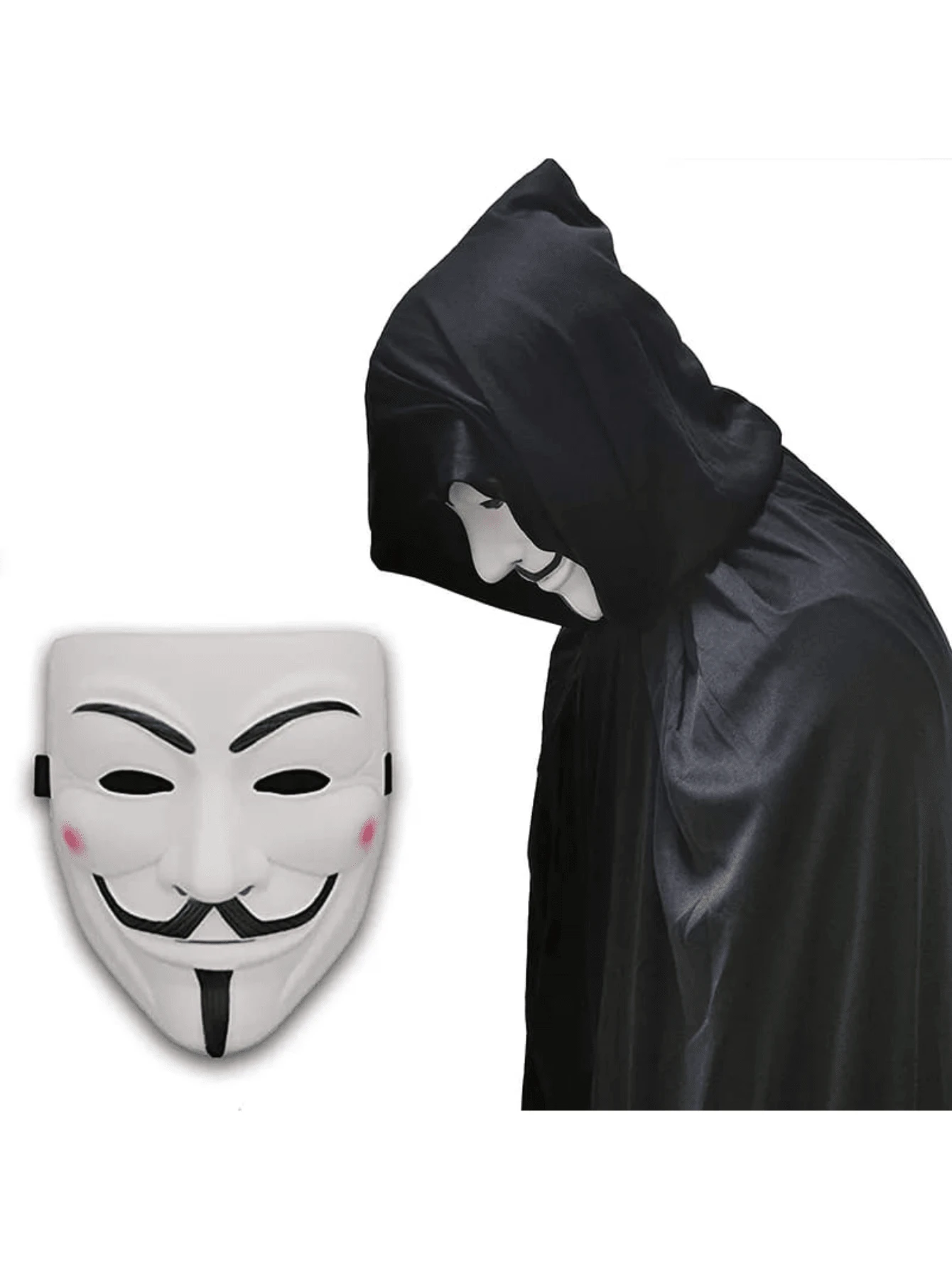 Stellar Mascara de Anonymous 1 pieza - Blanco - Ver 1