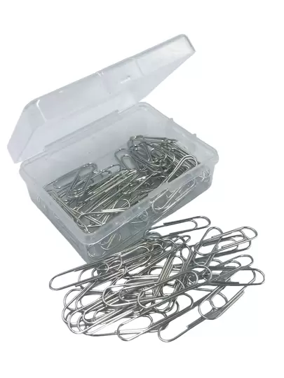 Kit 80 Clips Cromados - 28mm