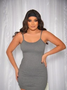 Women Dresses - 灰色 - 查看 4