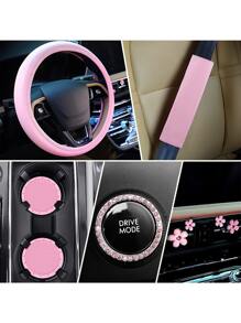 Bao ngoài vô lăng & Accs Bộ bó - Hồng - Xem 2