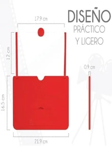 Lupa Amplificadora De Pantalla Universal Proyector HD Ampliador para Celular Telefono Inteligente O Tablet - Rojo - Ver 4