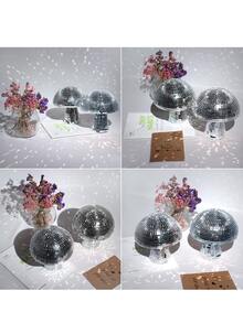 1pc Mushroom Shaped Disco Ball Decoration Display - one-size - View 4