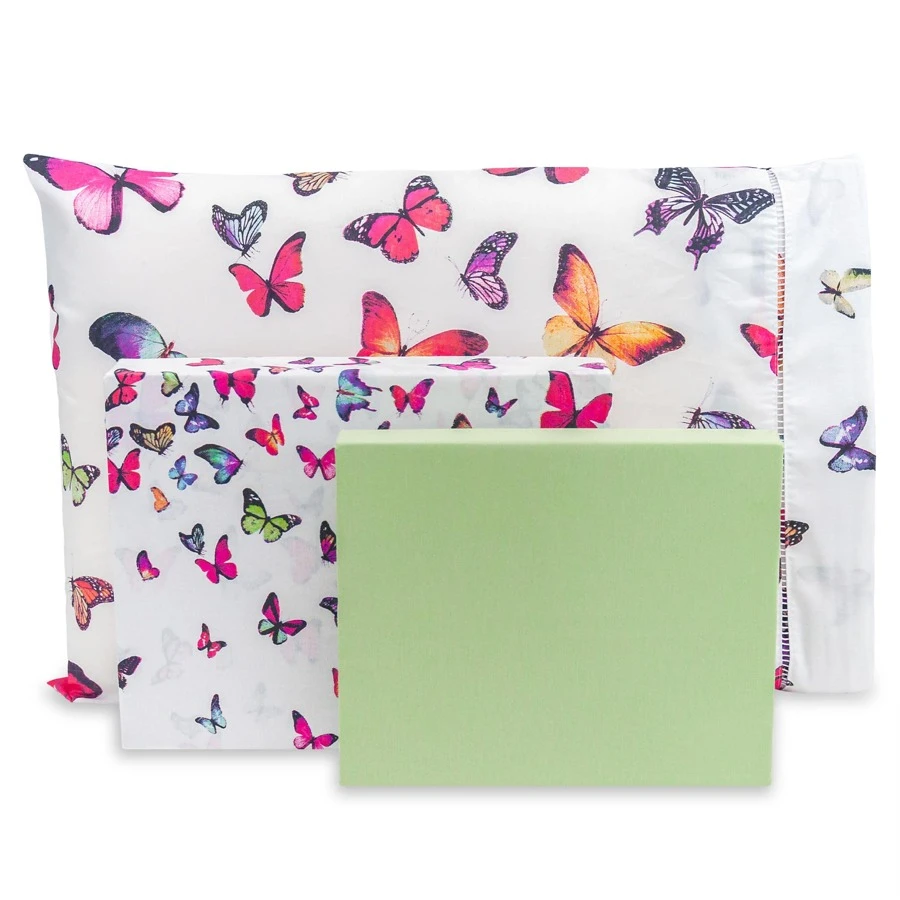 Mattress Covers & Grippers - Bướm/Xanh Lá - Xem 1