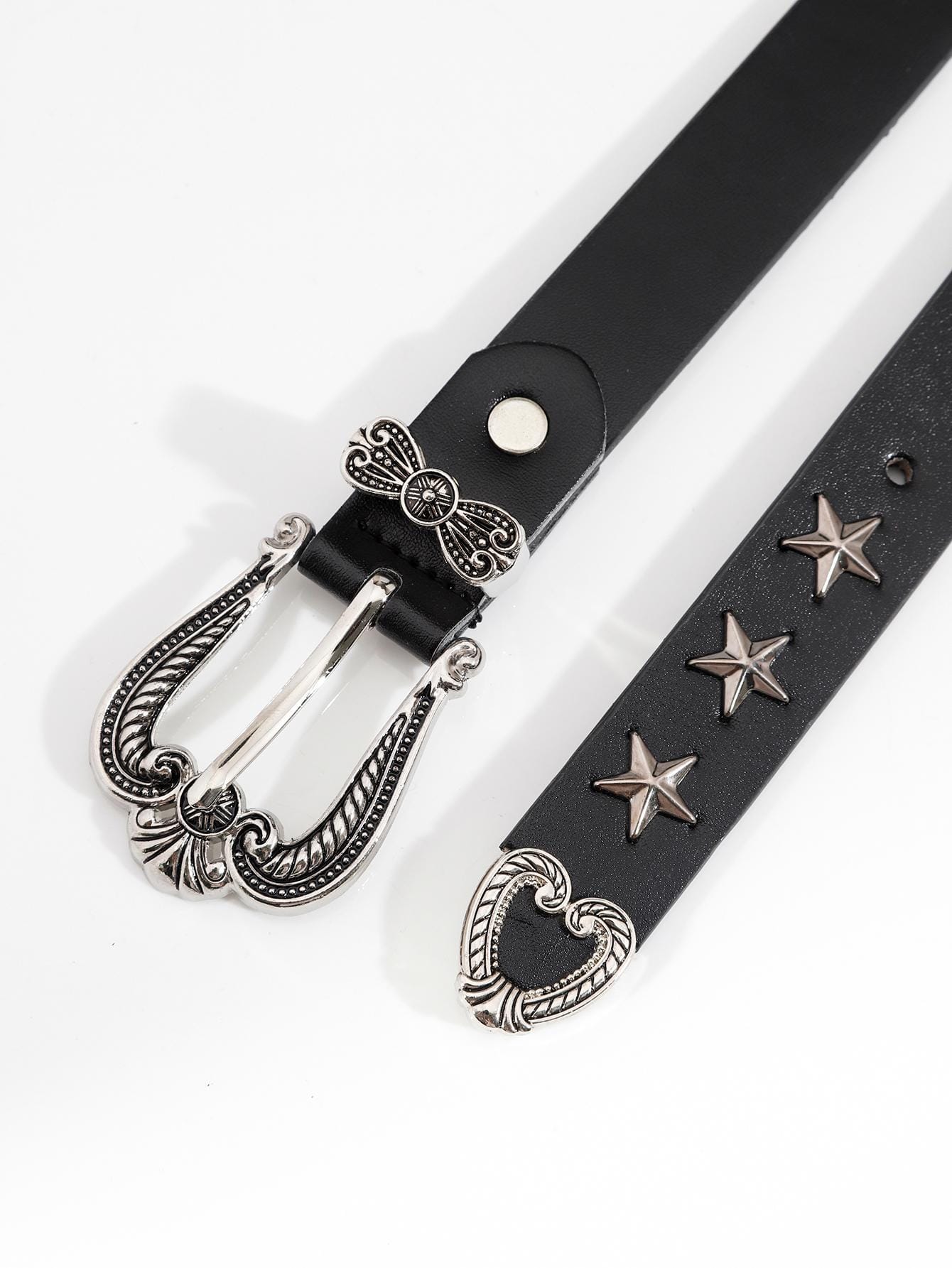 Accesorio Brillante Para Jeans Cinturón Con Diamantes Imitación - Estilo  Western, Para Jeans Y Vestidos Cinturones Mujer, image size:1340x1785