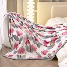 1 pièce Couverture En Tissu Duveteux Pour Sieste , Chambre , Voiture Utiliser ; Doux , Doux Pour La Peau , Confortable ; Tous Saison Disponible ; Canapé , Salon , Chambre À Coucher , Intérieur , Extérieur ; Unisexe , Adulte , Enfant , Épais , Chaud