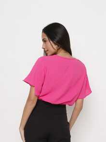 Women Tops - 粉色 - 查看 2