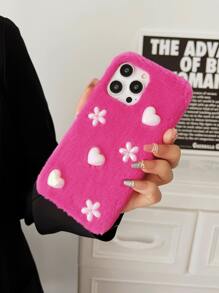 Ốp lưng điện thoại Ốp lưng điện thoại Plush - Màu Hồng Tươi - Xem 5