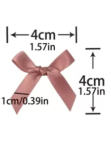 (50 Pieces/Bag) 4cm Ribbon Bow With Various Colors For Gift Decoration And Making Hairpin Headwear Valentine Day