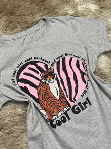 Women T-Shirts - Màu Xám nhạt - Xem 5