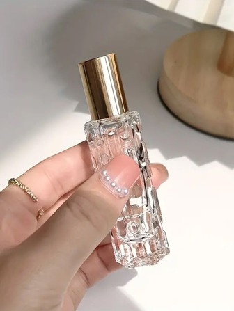 1 st kristallklara tomma sprayflaskor 10 ml mini påfyllningsbar glasflaska med fin dimma för parfym och lock Kosmetisk doft Aromaterapi Smink Vattenförvaringshållare Behållare Gör-det-själv Skönhetsverktyg Resetillbehör (guld) Skola Skolmaterial Semestercamping Semestertillbehör Semestertillbehör Parfym för kvinnor Parfym för män Strandresetillbehör Resetillbehör Sommarskolatillbehör Tillbaka till skolan Tillbaka till skolan-material